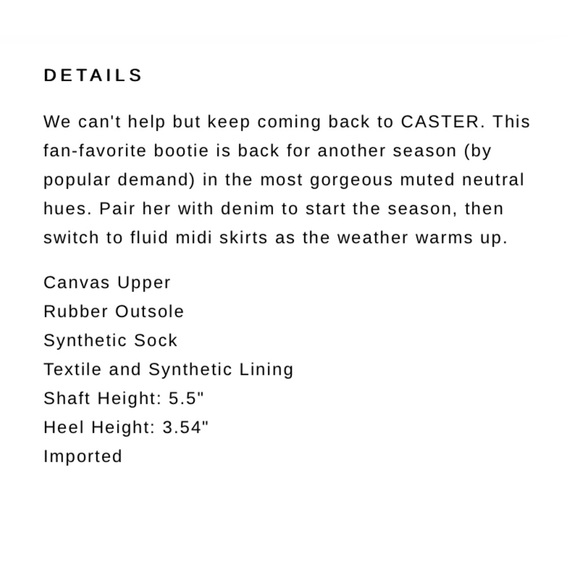 NWT! Dolce Vita Caster Boots in Cafe Canvas Size 6.5 - Picture 6 of 6